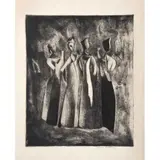 Lola Cueto, Untitled, Grabado al aguafuerte y aguatinta sin número de tiraje