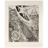 Untitled by Francisco Toledo, Grabado a la punta seca 9 / 25, offered Mar 2022