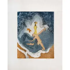 Dorothea Tanning, Composition 6, Grabado al aguafuerte y aguatinta sobre papel japonés 63 / 200