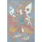 Arcángel San Miguel by Carmen Parra, Serigrafía con hoja de oro 22 / 50, offered Mar 2022
