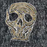 Calavera by Emiliano Gironella Parra, Xilografía, serigrafía en hoja de oro 2 / 3, offered Mar 2022