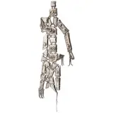 Pal Kepenyes, Mujer, Escultura en plata de baja ley