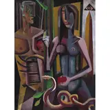 Francisco Correa, Historia antigua, 2021, Acrílico sobre tela