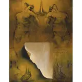 Miguel Carrillo, Primer día, Mixta sobre tela