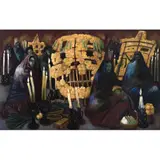 Froylan Ojeda, Ofrenda, Óleo y temple sobre tela