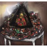 Nelson Domínguez, Pequeñas ofrendas para Elegguá I, Óleo sobre tela