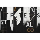 Héctor de Anda, Fósiles urbanos III, 2000, Acrílico sobre tela