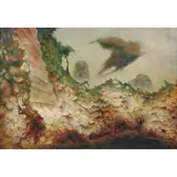 Selva petrificada o Futuro encuentro de Adán y Eva by Guillermo Meza Álvarez, Óleo sobre tela, offered Feb 2022