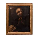 Anónimo, San Francisco de Asís, Óleo sobre tela
