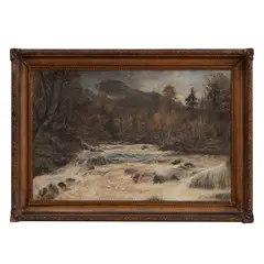 John Henry Oswald, Firmado y fechado, 1844, Óleo sobre tela
