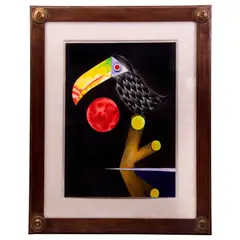 Tucán by Leonel Maciel, Mixta sobre papel, offered Jan 2022