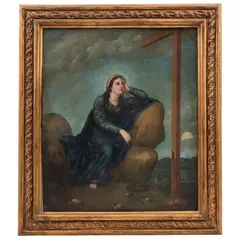Santa Elena by Anónimo, Óleo sobre lámina, offered Jan 2022