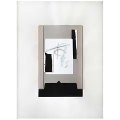 Sin título by Fernando García Ponce, 1981, Serigrafía y collage P. T, offered Jan 2022