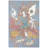 Arcángel San Miguel by Carmen Parra, Serigrafía con hoja de oro 22 / 50, offered Jan 2022