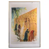 The Wailing Wall by Salvador Dalí, Litografía 42/250, offered Jan 2022