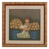 Antonio González Orozco, Niña con flores