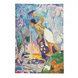 B. Argüelles, Reproducción de "Agua misteriosa" de Paul Gauguin, 1964, Acrílico sobre tela