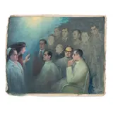Dr. José María Moreno Rubio by Salvador Tarazona, Óleo sobre tela, offered Dec 2021