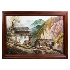 Untitled by Firmado Ruliaur, Óleo sobre tela, offered Dec 2021