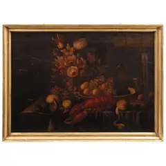 Ca. by Bodegón Con Langosta, 1900, Óleo sobre tela, offered Dec 2021