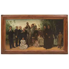 MÉXICO, Ca. by Celebración Ii, 1900, Óleo sobre tela, offered Dec 2021