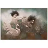 Heriberto Méndez, Mujeres, Óleo sobre tela