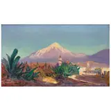 Popocatépetl by Arturo Mendoza, Óleo sobre tela, offered Dec 2021