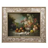 Firmado Marín, Bouquet, Óleo sobre tela