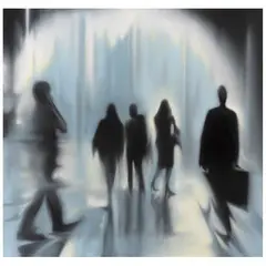 Exodus by Ofill Echevarria, Óleo sobre tela, offered Nov 2021