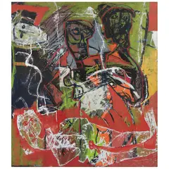 Untitled by Alejandro Santiago Ramírez, Óleo sobre tela, offered Nov 2021
