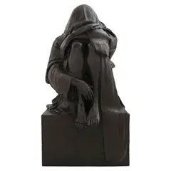 Santiago Carbonell, Figura que se esconde tras el advenimiento de su propia sombra, Escultura en bronce 8 / 9
