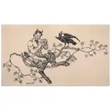 Julio Ruelas, Untitled, Tinta sobre papel