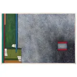Gunther Gerzs, Paisaje, Acrílico sobre papel