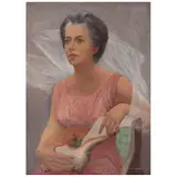 Luis Nishizawa, Retrato de Doña Alicia Aragón y Rodríguez
