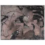 Luis Argudín, Ente, 1983, Óleo y arena sobre tela
