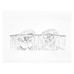 Gemelas by Jose Luis Cuevas, Grabado XX /XXX, offered Nov 2021