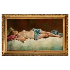 María Elena by Barandiarán, Óleo sobre tela, offered Nov 2021