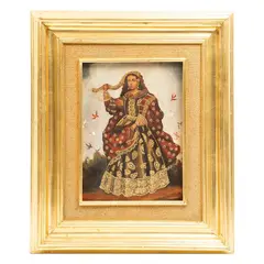 Dama by Anónimo, Óleo sobre tela adherido a tabla, offered Nov 2021