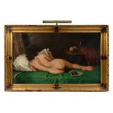 Enrique Urbina, Desnudo femenino, Óleo sobre tela