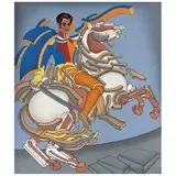 Arnold Belkin, Simón Bolívar, Serigrafía P. A