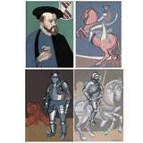 Arnold Belkin, De la serie Conquistadores, Serigrafías A. P
