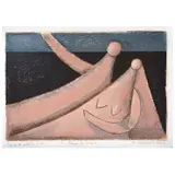 Carlos Jurado, Pareja en rosa, Serigrafía copia del artista 7 / 30