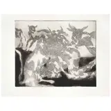 Untitled by Francisco Toledo, Grabado a la punta seca 9 / 25, offered Oct 2021