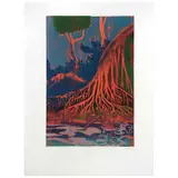 Adolfo Mexiac, Manglar, Serigrafía P / T