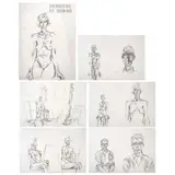 Derrière Le Miroir by Alberto Giacometti, Litografías y reproducciones, en revista, offered Oct 2021
