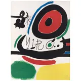 Cartel para la Exposición "Tres Libres de Joan Miró en Osaka" by Joan Miró, 1970, Litografía sin número de tiraje, offered Oct 2021