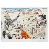 L'Age d'Or, de la suite Don Quichotte de la Mancha by Salvador Dalí, 1957, Litografía 151 / 300, offered Oct 2021
