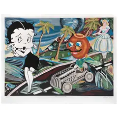 Barry Wolfryd, Road trip to Desire, Serigrafía 26 / 50