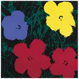II.73: Flowers by Andy Warhol, Serigrafía sin numero de tiraje, offered Oct 2021