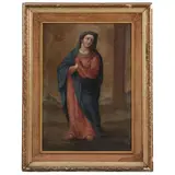 MÉXICO S. XIX by Virgen Dolorosa, Óleo sobre tela, offered Oct 2021